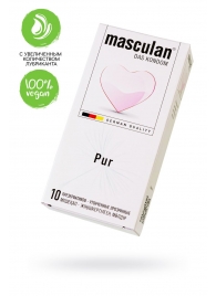 Супертонкие презервативы Masculan Pur - 10 шт. - Masculan - купить с доставкой в Миассе