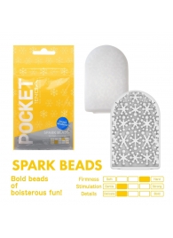 Карманный мастурбатор Spark Beads - Tenga - в Миассе купить с доставкой