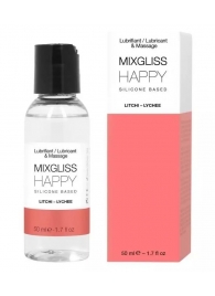 Смазка на силиконовой основе Mixgliss Happy - 50 мл. - Mixgliss - купить с доставкой в Миассе