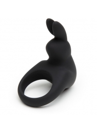 Черное эрекционное виброкольцо Happy Rabbit Rechargeable Rabbit Cock Ring - Happy Rabbit - в Миассе купить с доставкой