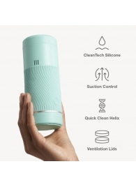 Мятный мастурбатор с контролем всасывания Arcwave Pow Stroker - Arcwave - в Миассе купить с доставкой