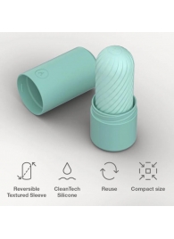 Мятный двусторонний мастурбатор Arcwave Ghost Pocket Stroker - Arcwave - в Миассе купить с доставкой