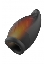 Мастурбатор с вибрацией и функцией нагрева Squeezable Stroker - Dream Toys - в Миассе купить с доставкой