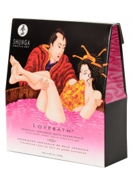 Соль для ванны Lovebath Dragon Fruit, превращающая воду в гель - 650 гр. - Shunga - купить с доставкой в Миассе