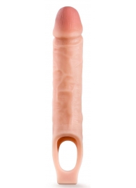 Телесная насадка на пенис 10 Inch Cock Sheath Extender - 25 см. - Blush Novelties - в Миассе купить с доставкой