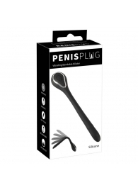Черный гибкий уретральный стимулятор с вибрацией Vibrating Bendable Dilator - 13,5 см. - Orion - купить с доставкой в Миассе