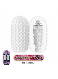 Мастурбатор в форме яйца Coquettish Balls - Baile - в Миассе купить с доставкой