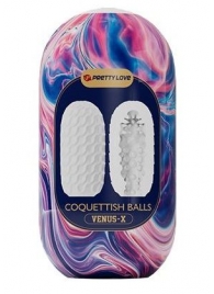 Мастурбатор в форме яйца Coquettish Balls - Baile - в Миассе купить с доставкой