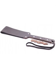 Гладкий мягкий удлиненный пэддл с заклепками - 32 см. - Crazy Handmade - купить с доставкой в Миассе