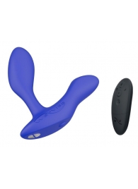 Синий анальный вибратор We-Vibe Vector+ - We-vibe - в Миассе купить с доставкой