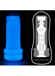 Светящийся в темноте мастурбатор Lumino Play Masturbator Pocketed - Lovetoy - в Миассе купить с доставкой