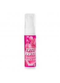 Интимный гель на водной основе Tutti-Frutti Bubble Gum - 30 гр. - Биоритм - купить с доставкой в Миассе