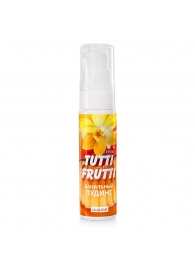 Интимный гель на водной основе Tutti-Frutti  Ванильный пудинг  - 30 гр. - Биоритм - купить с доставкой в Миассе
