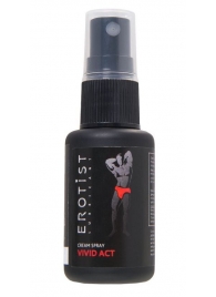 Возбуждающий крем-спрей для мужчин Erotist Vivid Act - 30 мл. - Erotist Lubricants - купить с доставкой в Миассе