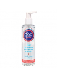 Гель-лубрикант на водной основе Aqua Comfort Aroma с ароматом персика - 195 гр. - Биоритм - купить с доставкой в Миассе