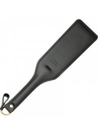 Черная кожаная шлепалка SitaBlack - 30 см. - Sitabella - купить с доставкой в Миассе