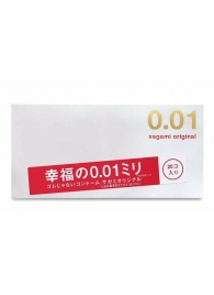 Ультратонкие презервативы Sagami Original 0.01 - 20 шт. - Sagami - купить с доставкой в Миассе