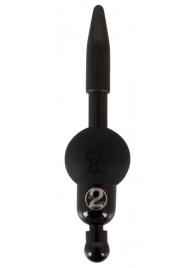 Черный уретральный вибростимулятор Vibrating Penis Plug - Orion - купить с доставкой в Миассе