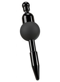 Черный уретральный вибростимулятор Vibrating Penis Plug - Orion - купить с доставкой в Миассе