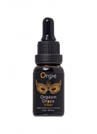 Возбуждающий гель для клитора ORGIE Orgasm Drops Vibe - 15 мл. - ORGIE - купить с доставкой в Миассе
