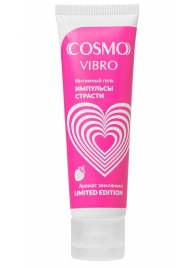 Возбуждающий гель на водно-силиконовой основе Cosmo Vibro с ароматом земляники - 50 гр. - Биоритм - купить с доставкой в Миассе