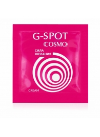 Стимулирующий интимный крем для женщин Cosmo G-spot - 2 гр. - Биоритм - купить с доставкой в Миассе