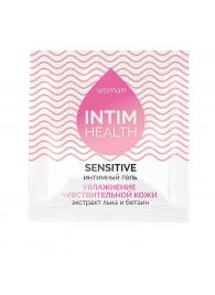 Саше интимного геля на водной основе Intim Health Sensitive - 3 гр. - Биоритм - купить с доставкой в Миассе
