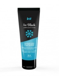 Лубрикант на водной основе Ice Black с ледяным эффектом - 50 мл. - INTT - купить с доставкой в Миассе