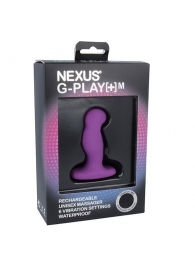 Фиолетовая вибровтулка Nexus G-Play+ M - Nexus Range - в Миассе купить с доставкой