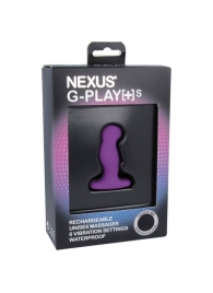 Фиолетовая вибровтулка Nexus G-Play+ S - Nexus Range - в Миассе купить с доставкой
