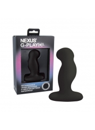 Черная вибровтулка Nexus G-Play+ L - Nexus Range - в Миассе купить с доставкой