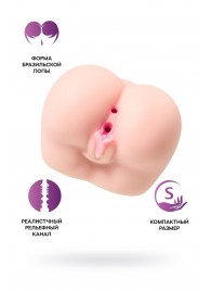 Реалистичный мастурбатор Paula с 2 любовными тоннелями - ToyFa - в Миассе купить с доставкой