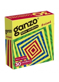 Микс-набор из 30 презервативов Ganzo Mixed - Ganzo - купить с доставкой в Миассе