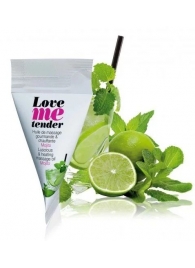 Съедобное согревающее массажное масло Love Me Tender Mojito с ароматом мохито - 10 мл. - Love to Love - купить с доставкой в Миассе