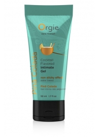 Съедобный интимный гель Orgie Lube Tube Cocktail Pina Colada - 50 мл. - ORGIE - купить с доставкой в Миассе