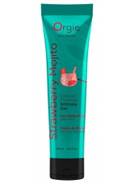 Съедобный интимный гель Orgie Lube Tube Cocktail Strawberry Mojito - 100 мл. - ORGIE - купить с доставкой в Миассе