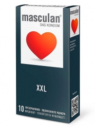 Презервативы увеличенного размера Masculan XXL - 10 шт. - Masculan - купить с доставкой в Миассе