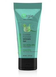 Съедобный интимный гель Orgie Lube Tube Cocktail Caipirinha - 50 мл. - ORGIE - купить с доставкой в Миассе