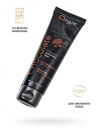 Интимный гель на водной основе Lube Tube Chocolate с шоколадным вкусом - 100 мл. - ORGIE - купить с доставкой в Миассе