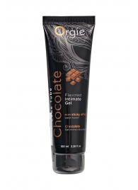 Интимный гель на водной основе Lube Tube Chocolate с шоколадным вкусом - 100 мл. - ORGIE - купить с доставкой в Миассе