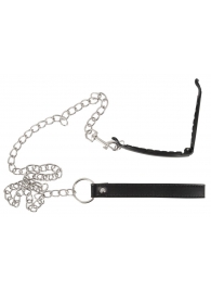 Зажим для половых губ с поводком Pussy Clamp With A Leash - Orion - купить с доставкой в Миассе