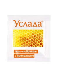 Гель-лубрикант «Услада с прополисом» - 3 гр. - Биоритм - купить с доставкой в Миассе