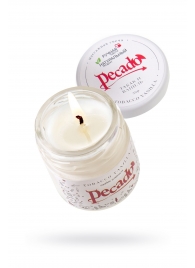 Массажная свеча Tobacco Vanilla - 35 мл. - Pecado - купить с доставкой в Миассе
