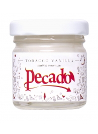 Массажная свеча Tobacco Vanilla - 35 мл. - Pecado - купить с доставкой в Миассе