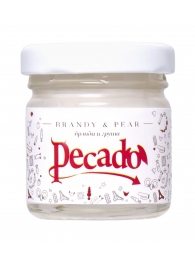 Массажная свеча Brandy   Pear - 35 мл. - Pecado - купить с доставкой в Миассе