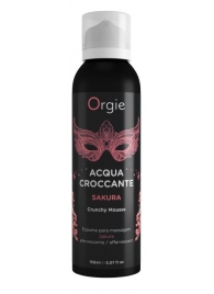 Хрустящая пенка для массажа Orgie Acqua Croccante Sakura с ароматом сакуры - 150 мл. - ORGIE - купить с доставкой в Миассе