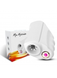 Белый вибромастурбатор Mini Masturbator - Silicone Toys - в Миассе купить с доставкой