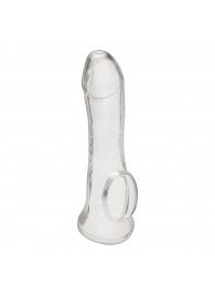 Прозрачная насадка на пенис Transparent Penis Enhancing Sleeve Extension - 15,9 см. - BlueLine - в Миассе купить с доставкой