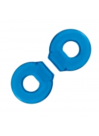 Комплект из двух колец для пениса 2-Pack Ultra-Stretch Stamina Endurance Ring - BlueLine - в Миассе купить с доставкой