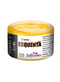 Возбуждающий крем Esquenta с разогревающим эффектом - 3,5 гр. - HotFlowers - купить с доставкой в Миассе